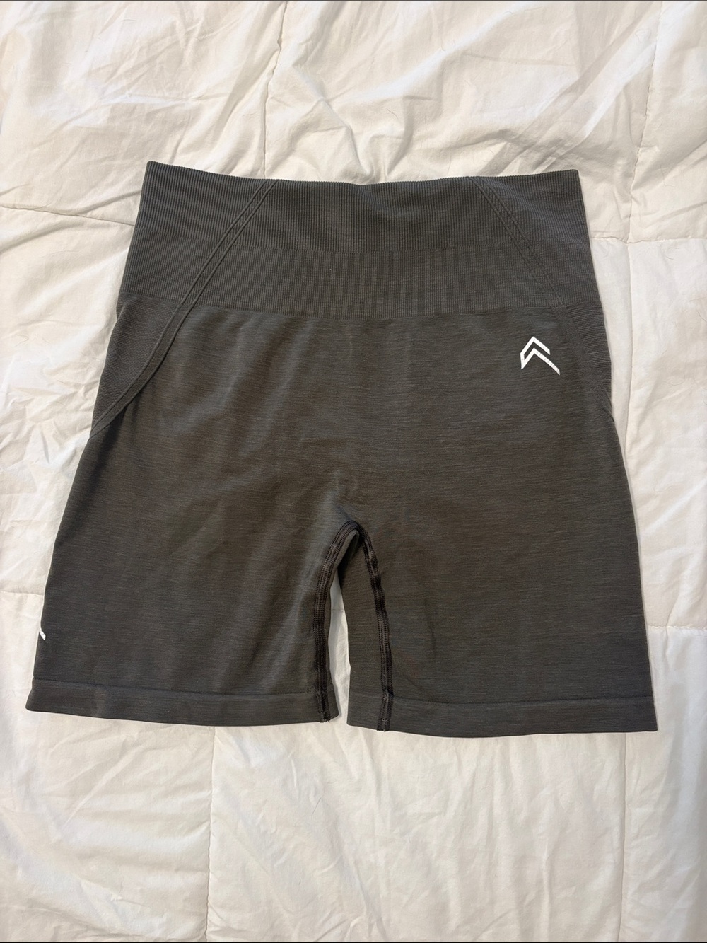 Oner Active Black Seamless High-Waist Bike Shorts